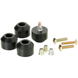 Dayton Audio DRFS1 1-3/8" x 1" Heavy-Duty Rubber Feet 4 Pcs.